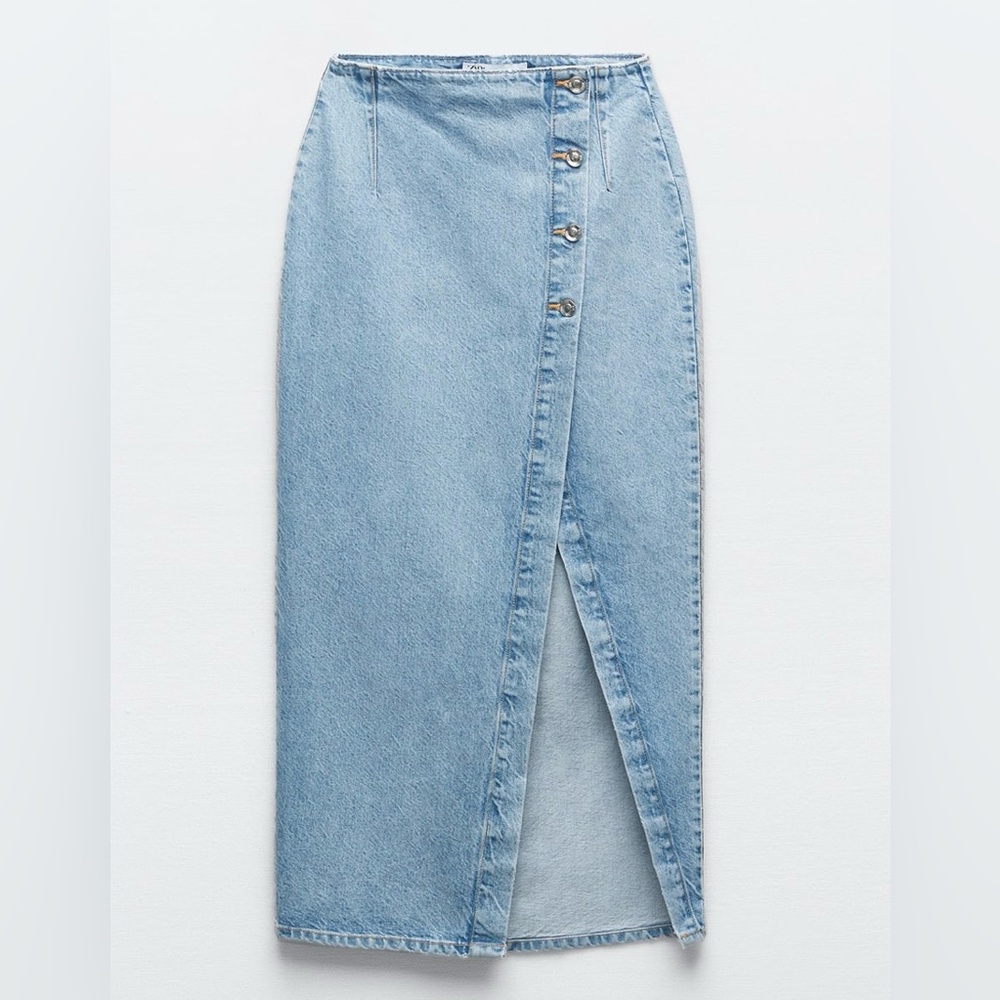 Demi Wrap Midi Skirt